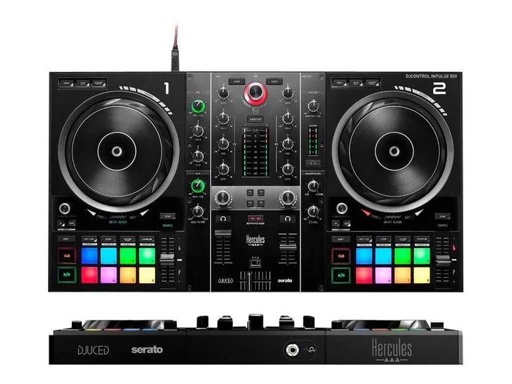 Hercules Inpulse 500 DJ Controller - Topstaat!, Muziek en Instrumenten, Dj-sets en Draaitafels, Zo goed als nieuw, Dj-set, Overige merken