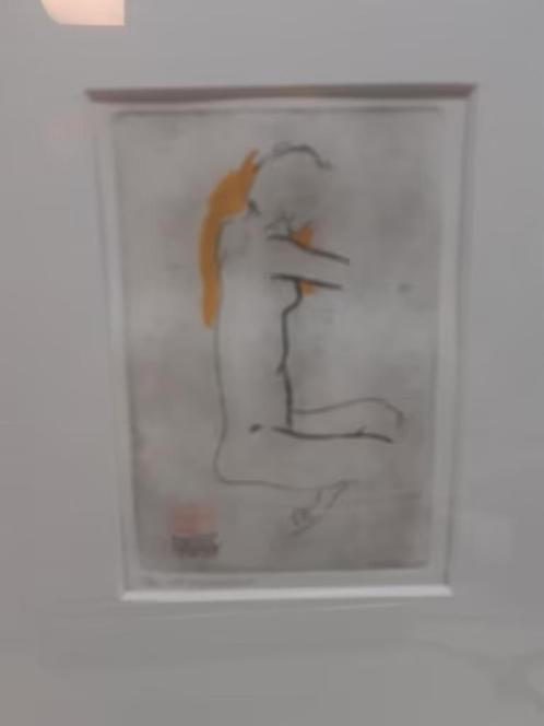 Ets Pieter Hogenbirk – Naakt (2/10, 1994), Antiek en Kunst, Kunst | Etsen en Gravures, Ophalen of Verzenden