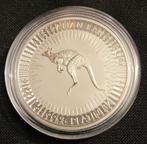 1 oz platina munt Kangaroo, Postzegels en Munten, Ophalen of Verzenden, Zilver