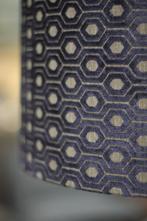 Prachtige vloerlamp Bantu Light & living brons velvet blauw, Huis en Inrichting, Lampen | Vloerlampen, Ophalen, Zo goed als nieuw