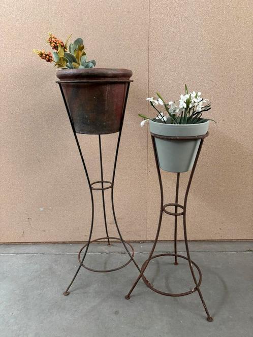 Plantenrek / plantentafel / bloempot, Huis en Inrichting, Woonaccessoires | Zuilen en Pilaren, Ophalen