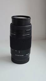 Sony 75-300mm f/4.5-5.6 tele zoom lens- Geschikt voor Sony A, Ophalen of Verzenden, Zo goed als nieuw