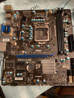 Msi h61ma-35 (b3), Computers en Software, Moederborden, DDR3, Ophalen of Verzenden, Zo goed als nieuw, LGA 1155