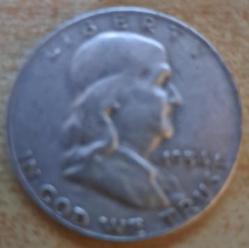 Verenigde Staten, Half Dollar 1954 D - zilver beschikbaar voor biedingen