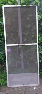 Aluminium hordeur, Doe-het-zelf en Verbouw, Deuren en Horren, Ophalen, Gebruikt, 80 tot 100 cm, Hordeur