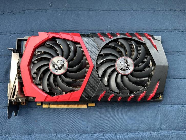 Video Card MSI GTX 1080 8GB, Computers en Software, Videokaarten, Zo goed als nieuw, PCI-Express 3.0, GDDR5, HDMI, DisplayPort