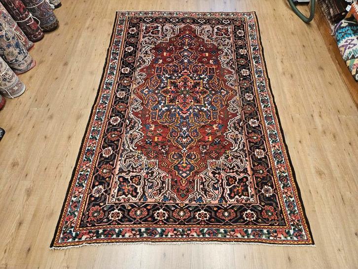 Vintage handgeknoopt perzisch tapijt bakhtiar 270x170, Huis en Inrichting, Stoffering | Tapijten en Kleden, Gebruikt, 150 tot 200 cm