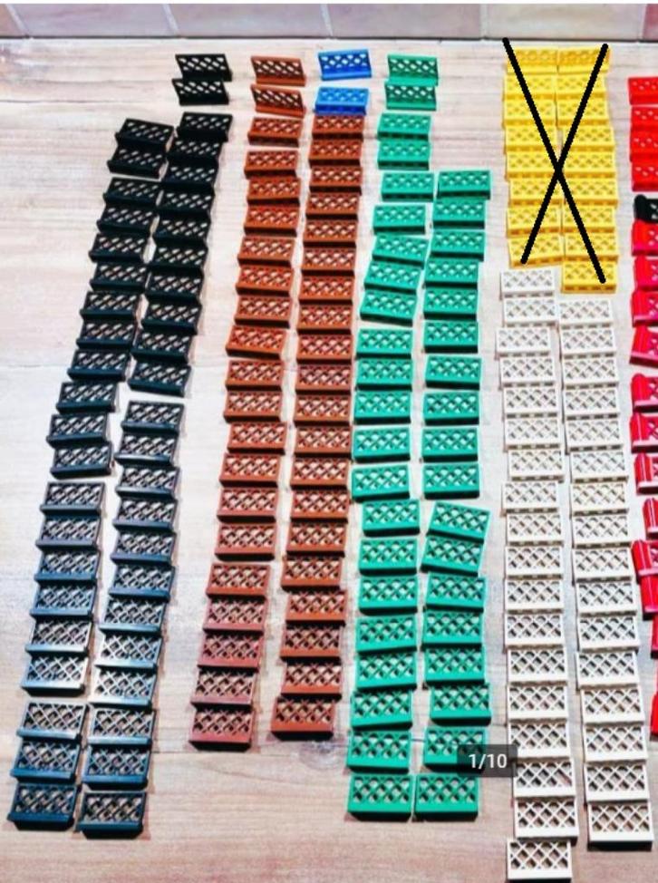 LEGO Fence hekjes 3185 3187 3186 en meer, Kinderen en Baby's, Speelgoed | Duplo en Lego, Zo goed als nieuw, Lego, Losse stenen