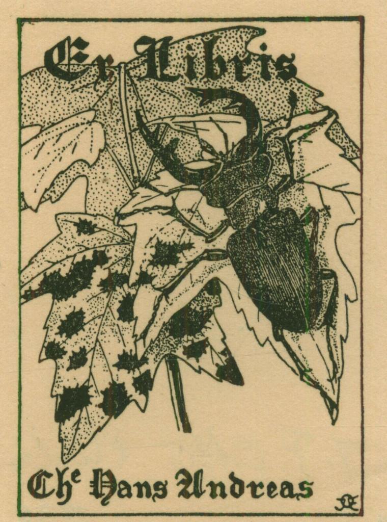 3240 Ex Libris Nederland : Joan Francois Obbes, 1932, Antiek en Kunst, Kunst | Etsen en Gravures, Verzenden