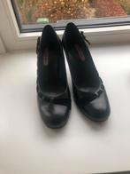 Zwarte vintage pumps Dick Boons mt.40, Ophalen of Verzenden, Zo goed als nieuw, Zwart, Pumps