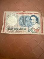 Tien gulden biljet 1953, Postzegels en Munten, Ophalen of Verzenden, 10 gulden