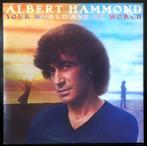Albert Hammond ‎– Your World And My World lp, Cd's en Dvd's, Vinyl | Pop, 1960 tot 1980, Ophalen of Verzenden, Zo goed als nieuw