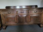 antiek donkereiken dressoir lxbxh 180x60x90, Ophalen, 50 tot 100 cm, Zo goed als nieuw, 25 tot 50 cm