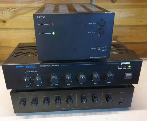 Toa a-506a , paso  ax-3060 , toa vp-1060b div. versterkers, Audio, Tv en Foto, Professionele Audio-, Tv- en Video-apparatuur, Gebruikt