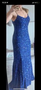 Zware blauwe galajurk - Maat S, Blauw, Ophalen of Verzenden, Zo goed als nieuw, Maat 36 (S)