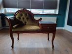 Antieke chaise longue / telefoonbankje met lade, Ophalen