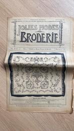 Jolies modes broderie september 1922, Ophalen of Verzenden, 1920 tot 1940, Knipsel(s)