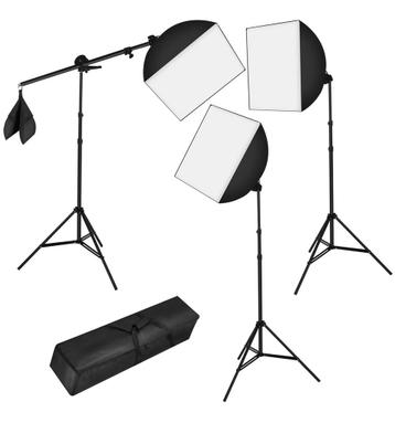 NIEUW Studiolampen met grote Softboxen beschikbaar voor biedingen