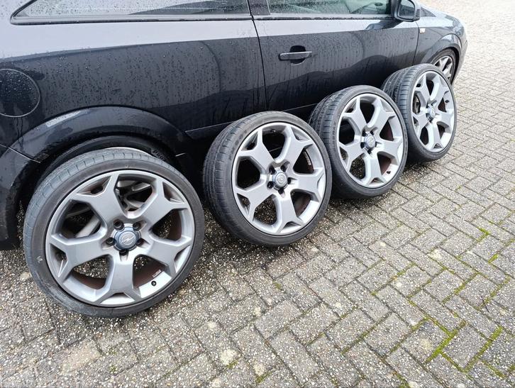 Opel Astra OPC 19" Snowflakes, Auto-onderdelen, Banden en Velgen, Velg(en), Winterbanden, 16 inch, 195 mm, Gebruikt, Ophalen