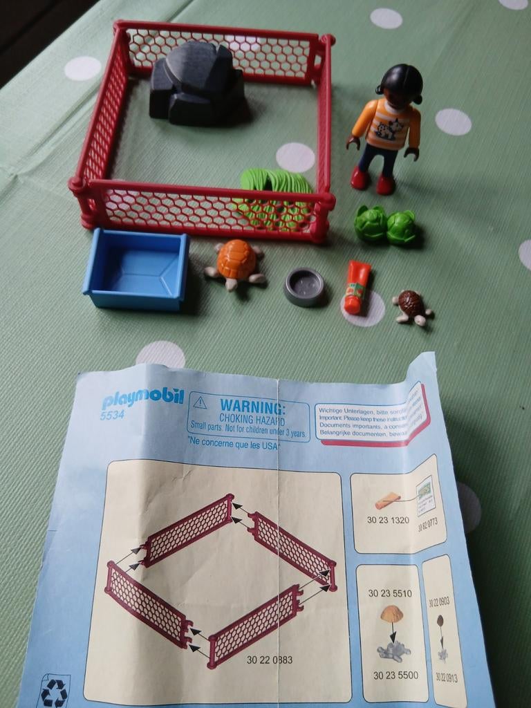 Playmobil Schildpadverblijf - Compleet!, Ophalen of Verzenden, Gebruikt, Jongen of Meisje