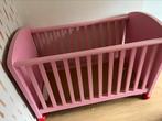 Roze ledikant IKEA, Kinderen en Baby's, Kinderkamer | Complete kinderkamers, Meisje, Gebruikt, Ophalen of Verzenden