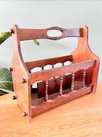 Vintage houten lectuurbak magazinehouder speelgoedmand, Huis en Inrichting, Woonaccessoires | Krantenbakken en Lectuurbakken, Ophalen of Verzenden