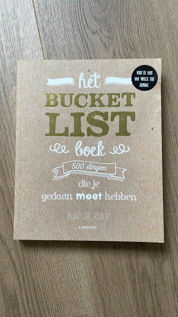 Elise De Rijck - Het Bucketlist boek, Boeken, Mode, Zo goed als nieuw, Mode algemeen, Ophalen of Verzenden