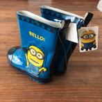 Regenlaars maat 28 NIEUW minions blauw geel - met kaartje, Jongen of Meisje, Nieuw, Ophalen of Verzenden, Laarzen