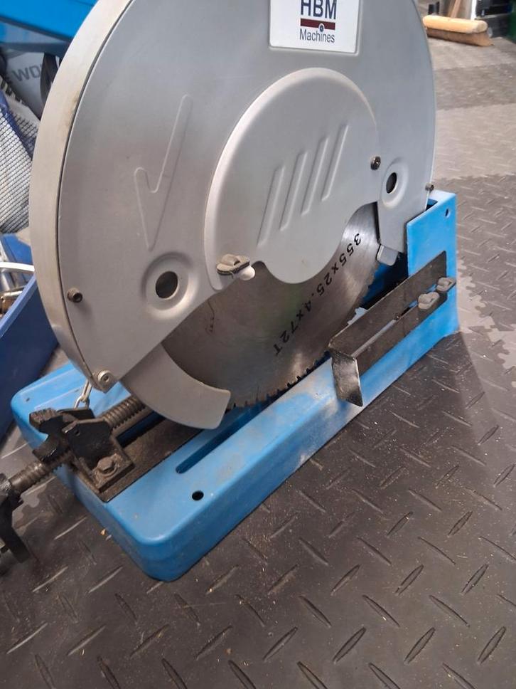 Hbm drycutter de luxe voor staal, Doe-het-zelf en Verbouw, Gereedschap | Zaagmachines, Zo goed als nieuw, 1200 watt of meer, 70 mm of meer