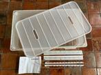 Ikea Komplement afsluitbare bak 100 x 58 cm, Ophalen, Kunststof, Gebruikt, Met klep(pen)