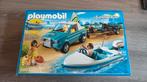 Playmobil 6864 Summerfun pick up met boot set Nieuw, Ophalen of Verzenden, Nieuw, Complete set