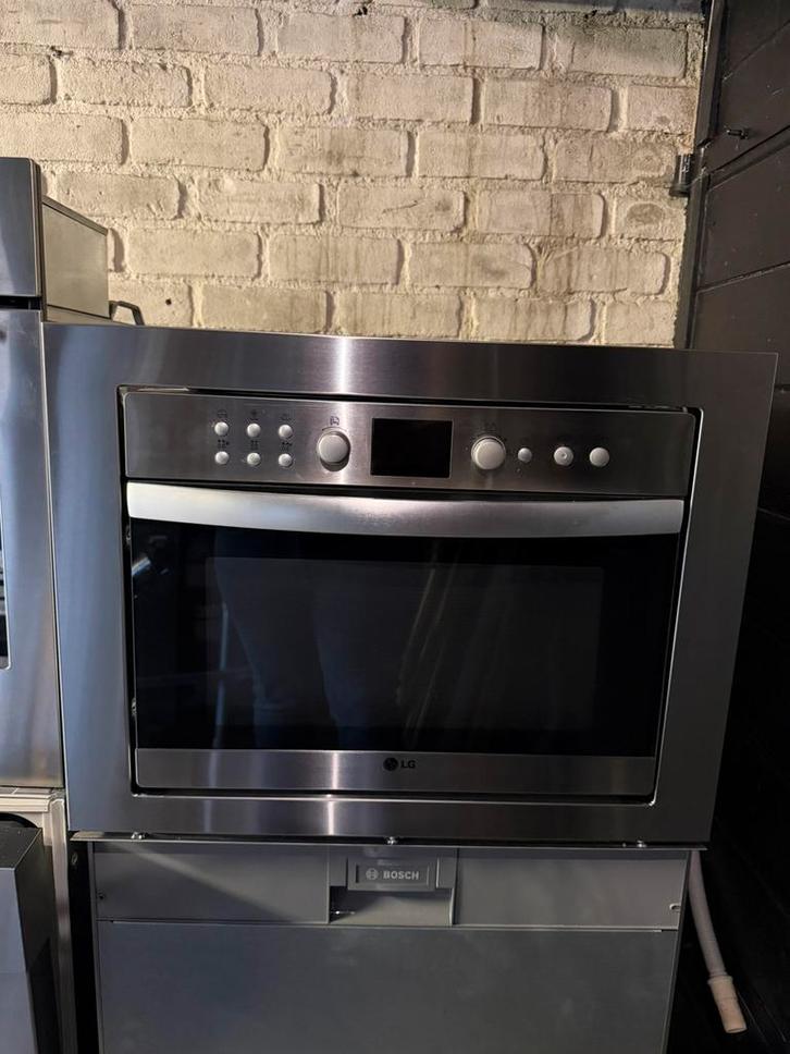 LG Combimagnetron 45x60 inbouw, Witgoed en Apparatuur, Ovens, Zo goed als nieuw, 45 tot 60 cm, Ophalen of Verzenden