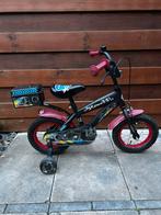Yipeeh! 12 inch kinderfiets met zijwieltjes & koffertje, Ophalen, Gebruikt, 14 inch of minder