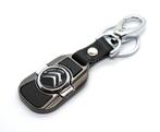 Citroen Sleutelhanger | Leer, Metaal | Citroen, Ophalen of Verzenden, Nieuw, Merk