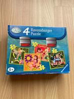 4x fairies puzzel Ravensburger compleet, 6 jaar of ouder, Gebruikt, Meer dan 50 stukjes, Ophalen of Verzenden
