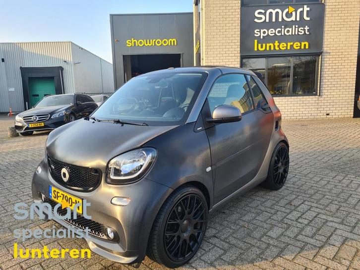 smart fortwo 1.0 Turbo BRABUS Xclusive Cabrio garantie! smar, Auto's, Smart, Bedrijf, Te koop, ForTwo, ABS, Airbags, Airconditioning