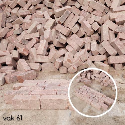 herbruik gebakken dikformaat rood, Tuin en Terras, Tegels en Klinkers, Gebruikt, Klinkers, Beton, 10 m² of meer, Ophalen