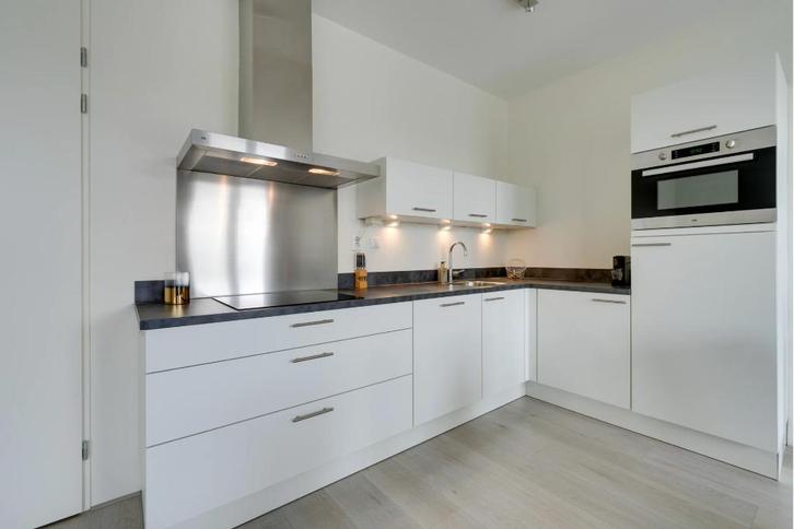 Keuken, Huis en Inrichting, Keuken | Complete keukens, Gebruikt, Hoekkeuken, Wit, Kunststof, Ophalen