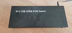 KVM-switch 4 poorten HDMI / USB, Computers en Software, Overige Computers en Software, Ophalen of Verzenden, Zo goed als nieuw