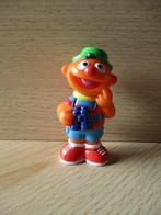 Sesamstraat Ernie poppetje met verrekijker 7cm, Verzamelen, Ophalen of Verzenden, Gebruikt