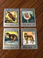 Postzegels Polen 1977 - Dieren vogels gestempeld, Postzegels en Munten, Ophalen of Verzenden, Polen, Gestempeld
