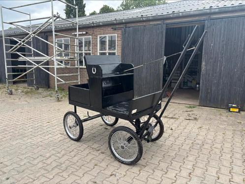 Menwagen voor shetlander, Dieren en Toebehoren, Rijtuigen en Koetsen, Gebruikt, Overige typen, Pony