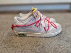 Nike Dunk Low Off White Lot 33, 42,5., Kleding | Heren, Schoenen, Wit, Nike, Nieuw, Ophalen of Verzenden