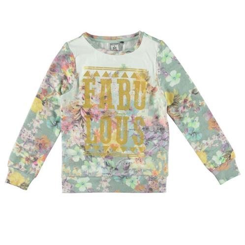 RETOUR bloemen sweater "Fabulous" maat 176 16, Kinderen en Baby's, Kinderkleding | Maat 176, Gebruikt, Meisje, Trui of Vest, Ophalen of Verzenden