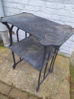 Nestor Martin brandhout deko rek v. gietijzer., Ophalen, Vrijstaande haard, Houthaard