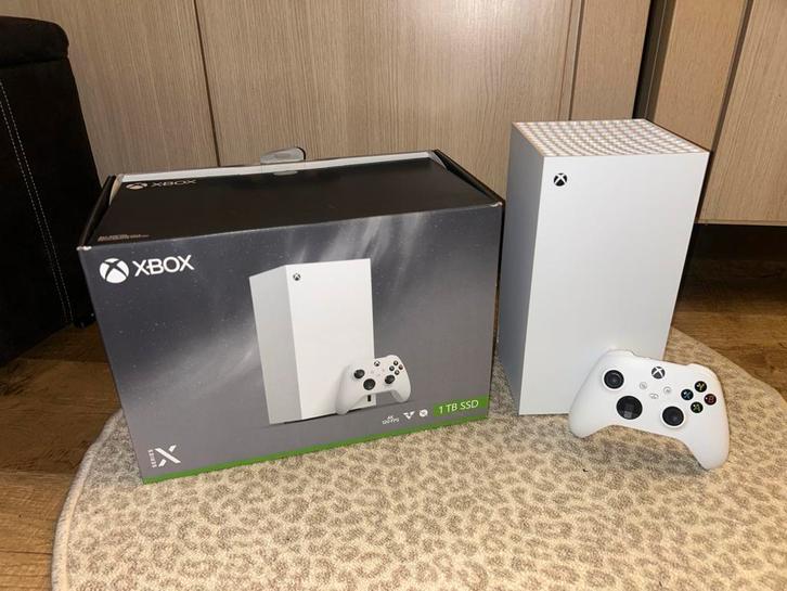 Xbox Series X 1TB White - Zo Goed Als Nieuw!, Spelcomputers en Games, Spelcomputers | Xbox Series X en S, Zo goed als nieuw, Xbox Series X