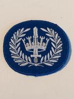 embleem gemeentepolitie brigadier 7,5 x 6,5 cm *, Embleem of Badge, Nederland, Overige soorten, Verzenden