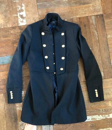Zara double breasted officiers jasje blazer colbert S beschikbaar voor biedingen