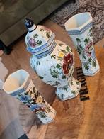 Kastset van Delfts handpainted Holland 7+7B, Ophalen of Verzenden