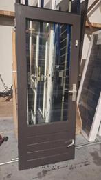 Achterdeur, Doe-het-zelf en Verbouw, Deuren en Horren, Ophalen, Gebruikt, Buitendeur, 200 tot 215 cm